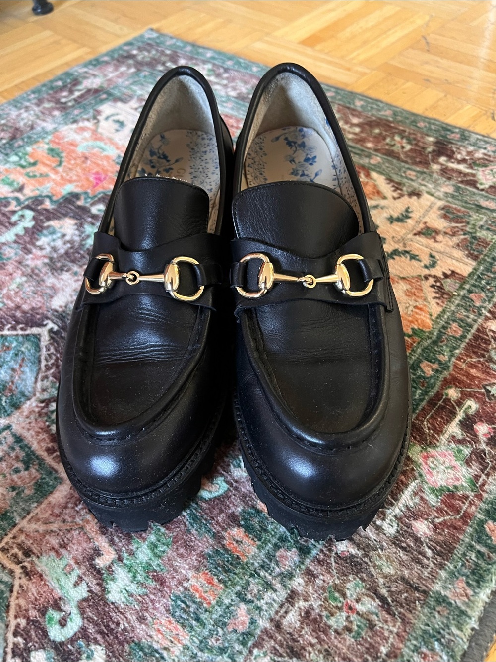 Gucci Black Leather Loafers - Picture 2 of 7
